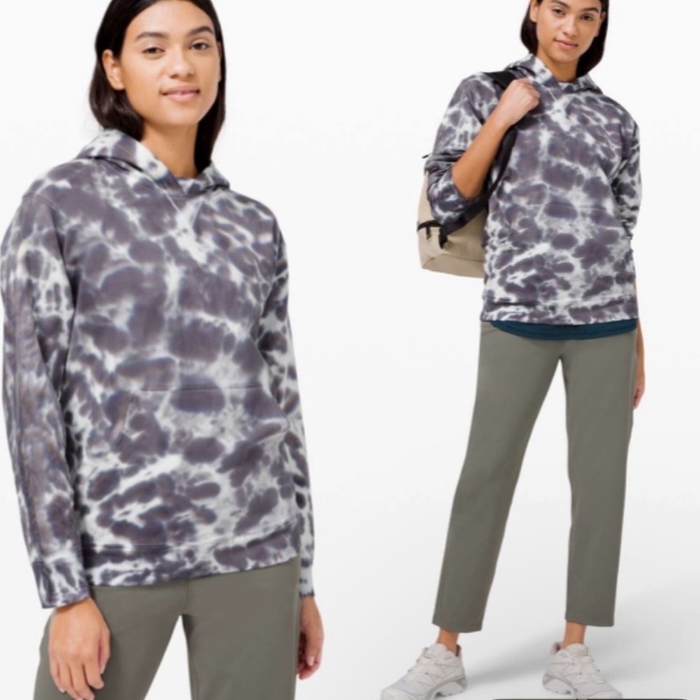 Lululemon All Yours Hoodie Tie Dye Fleece
Marmoleado Tie Dye Graphite Grey 2